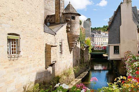 Hotel Dupleix - Hyper Centre - Parking Et Garage Gratuit Quimper Exterior foto